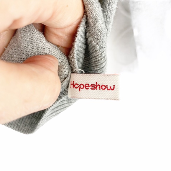 Vintage Hopeshow Velvet Embroidered Floral Sweater Small - Picture 4 of 5